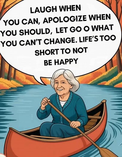 laugh when you can, apologize when you should , let go o what you can't change life's too short to not be happy | Recipes by Lisa