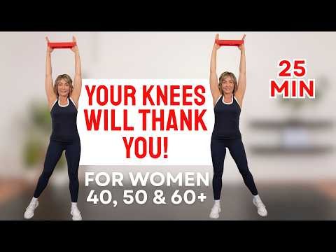 All Standing, All Power: 25-Min Mini Band Lower Body Strength & Cardio for Women Over 40