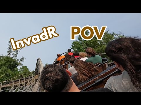 POV InvadR @ Busch Gardens Williamsburg | Back Row