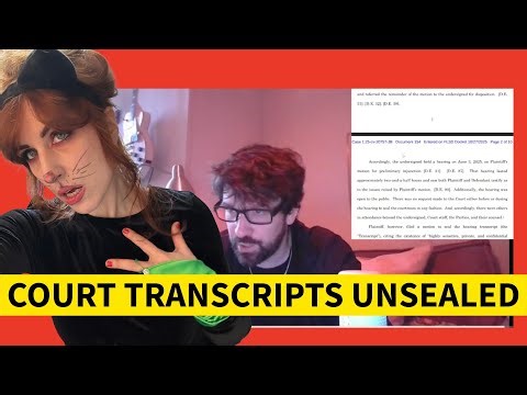 Destiny court TRANSCRIPTS UNSEALED live reaction (pxie lawsuit) 😳