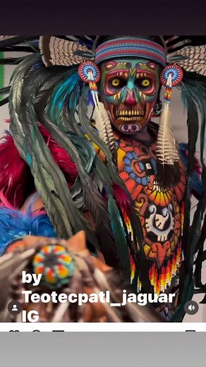 39K views · 1.2K reactions | Amazing Aztec face paint | Aztec Nation | Facebook