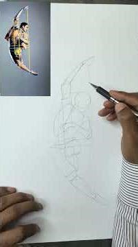 How to Draw a Dancing Man | Human Anatomy Step by Step process
