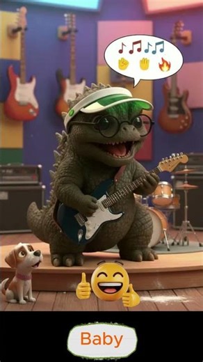 Cute Baby Godzilla’s Funniest Moments! 😂🐉 | Adorable Monster Activity