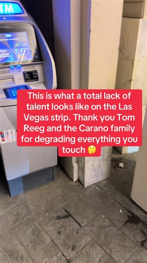 Even @Resorts World Las Vegas, who is desperate for money, doesn’t have an ATM by the front door. #lackofclass