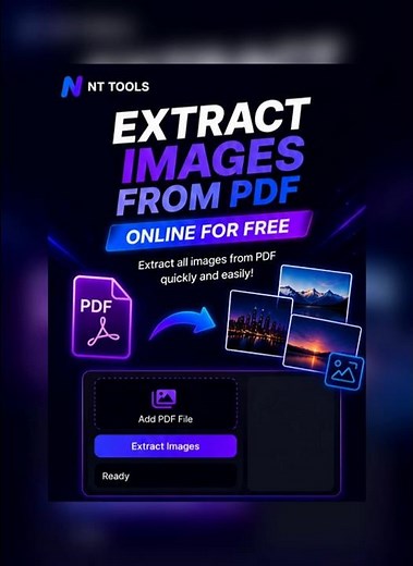 Extract Images from PDF Free 🔥 Save High Quality PDF Images Instantly