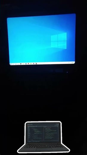 Starting Up Mini Windows 10 Smart Laptop