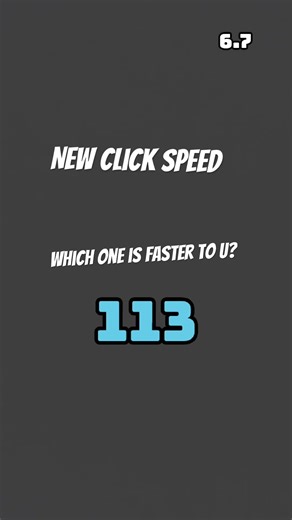 Which is faster new click or old click