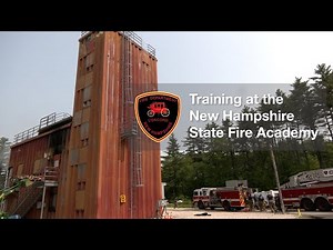 Training at the New Hampshire State Fire Academy - Concord Fire Department