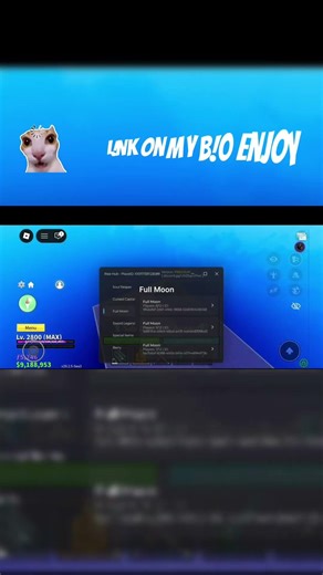 Find a Full Moon server easily using this OP script | Blox Fruits Auto Server Hop Script
