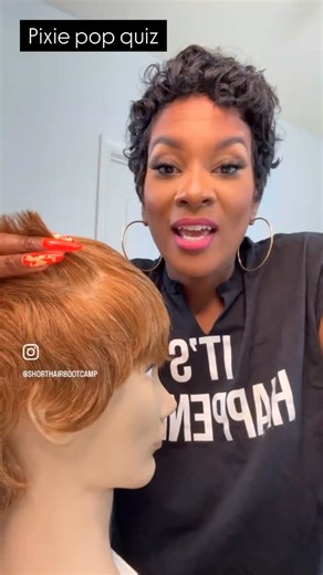 If I take this section, over-direct it back, and cut it… 👉🏽 What’s the hair gonna do? Drop your answer below 👇🏽 This is simple but you MUST have thjs type of technical awareness! When a client comes in you need to know how to go from photo to real life!!! Learn how to create any style you love inside Short Hair Society! No more running from looks! Don’t just cut…understand what every section does. 💪🏽🔥 Enrollment’s open now and on sale for a limited time $249 — comment “Society” and I’ll s