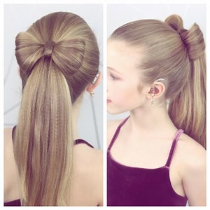 How To Do a Bow With Hair (the easy way)🎀 | Sweethearts Hair