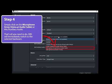How to setup Voice AI for OBS - Voice Changer Tutorial
