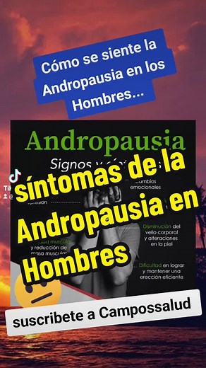 Síntomas de la Andropausia en Hombres