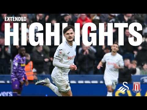 Swansea City v Stoke City | Extended Highlights