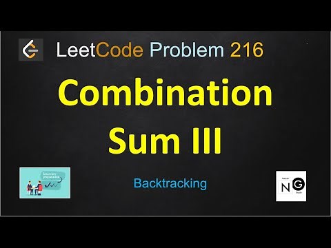 combination sum iii | Combination Sum III | leetcode 216 | backtracking
