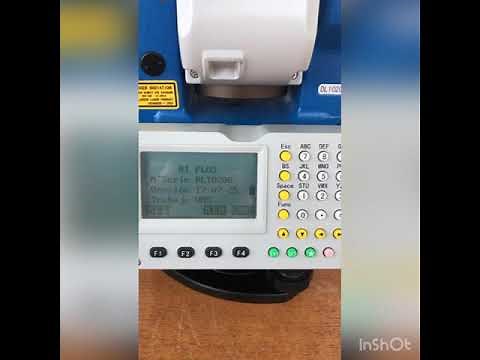 Explicación de replanteo (estación total stonex)