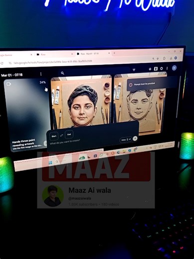 Creating a Timelapse Face Sketch Using AI