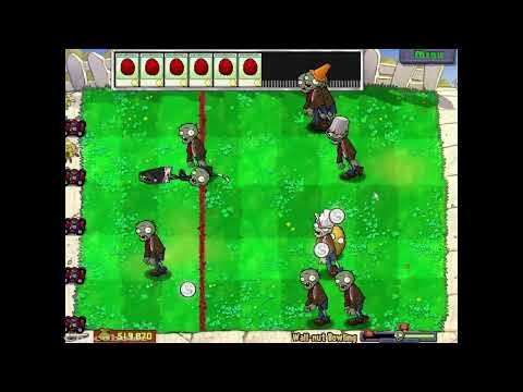 Plants Vs Zombies 100% Walkthrough Part 3: Mini-Games + All Achievements