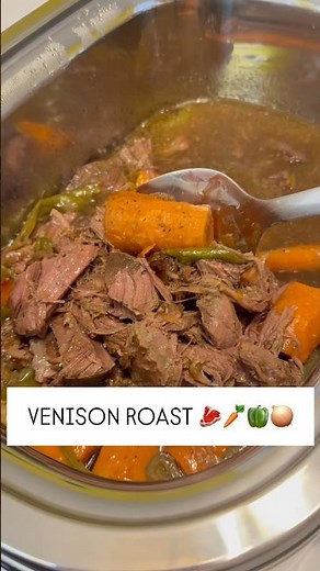 Venison roast!