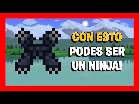 🟢 Equipo de MAESTRO NINJA Terraria 1.4 | Como conseguir el Master Ninja Gear