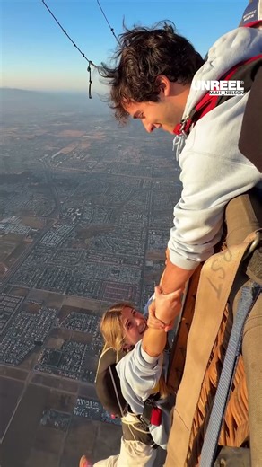 Sunset skydives from hot air balloons | Epic GoPro thrill & adrenaline rush!