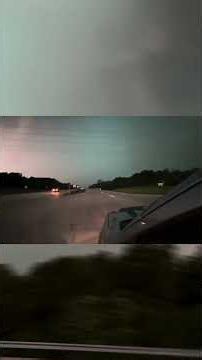 Ominous #tornado sirens sounding in Charleston, Illinois with destructive wedge approaching!