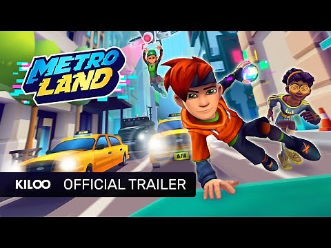 MetroLand - Endless Arcade Runner | Official Trailer