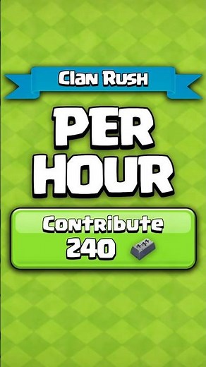 Fast Way to Complete the Clan Rush Event (Clash of Clans)