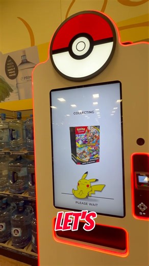 The Pokemon machine at Kroger‘s on fire #Pokemon #Viral #Reels ￼￼