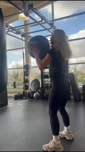 Wall ball and sand bag exercises can be a great addition to any exercise programme. Please ask one of our wellbeing personal trainers to learn more about how you can incorporate them into your exercise programme💪 | Nuffield Health