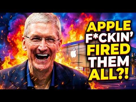 Apple FIRED Its Unionized Apple Store Employees?!