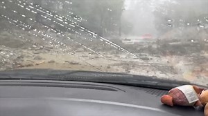176K views · 4.2K reactions | Video captures massive mudslide in San Bernardino Mountains. Full Video: https://bit.ly/3dvyYjB  Rehmer Family | KTLA 5 News | Facebook