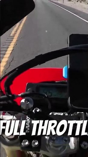 Honda CRF 450 RL TOP SPEED
