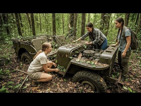 Lost for 80 Years WWII Military Truck Complete Restoration