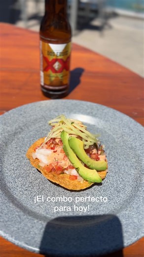 ¡Arma tu Combo Perfecto en Distrito Gourmet! 🌮 Tostada Madre Cerveza 🍺 Una combinación irresistible que sabe a Cancún 😎 #lamejorvistadecancún #food #drinks #friend #cancun #puertocancun #bar #restaurant #foodie | Distrito Gourmet Puerto Gastronómico