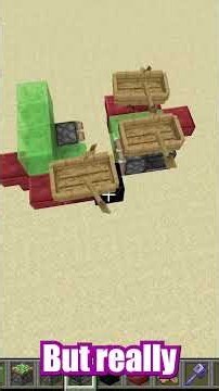 How To Make a Flying Machine in Minecraft Bedrock! #gaming #minecraft #gamingshorts