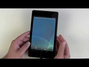 Starting my New Google Nexus 7 HD 2013 for the first time - Hands on