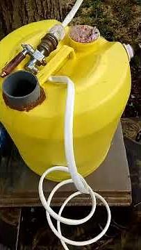 Simple biogas plant
