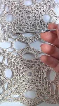 Great Crochet Motif #crochet #elenarugalstudio