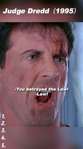 Judge Dredd (1995)——“You Betrayed the Law.” — Brother vs Brother