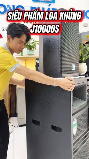 LOA KHỦNG LONG SIÊU PHẨM J10000S MẪU LOA QUỐC DÂN VẠN NGƯỜI MÊ #xuhuong #loakéo #longphatentertainman #amthanhchuyennghiep | LongPhat Audio