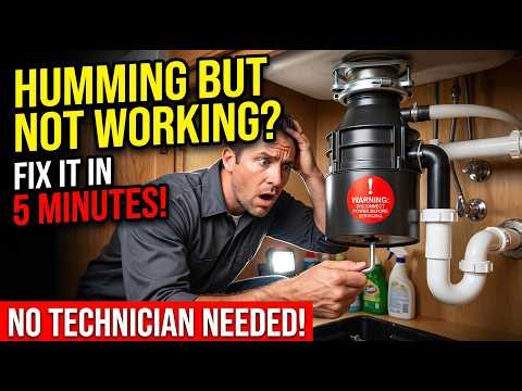 “Garbage Disposal Humming But Not Working? Easy Fix in Minutes”