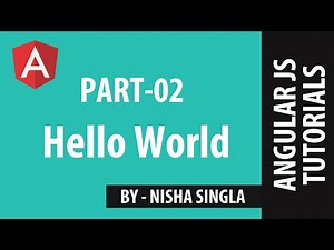 AngularJS Tutorial 2 - Hello World