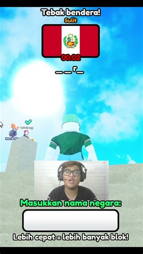 KEBAKAR LAVA GARA-GARA BENDERA INI?! 😭 GAME TEBAK BENDERA ROBLOX