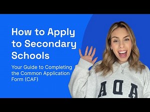 The Easy Way to Complete The Common Application Form Without Stress