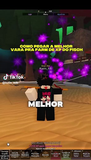 Melhor Rod para Farmar XP no Fisch