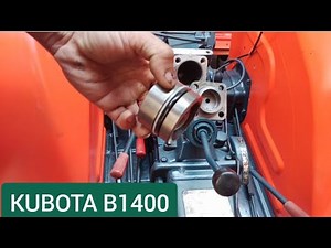 How to fix hydraulic lifter of Kubota B1400
