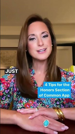 4 Tips for the Honors Section of Common App