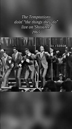 The Temptations showed us their smooth moves “the way they do” on the TV show ‘Shivaree’ in 1965!