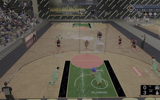 NBA 2K22_亚服第一锁控哈神比赛全场录像2